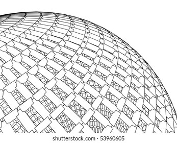 sketch of an abstract architecture