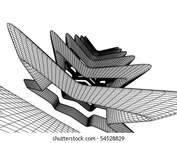 sketch of an abstract architecture