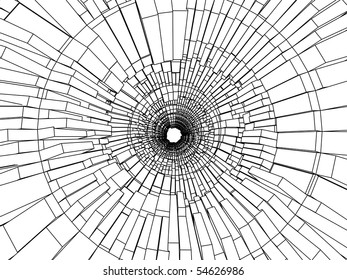 sketch of an abstract architecture
