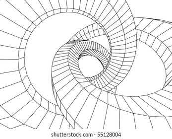 sketch of an abstract architecture