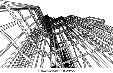 sketch of an abstract architecture