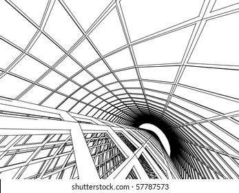 sketch of an abstract architecture