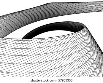 sketch of an abstract architecture