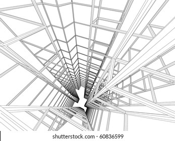 sketch of an abstract architecture