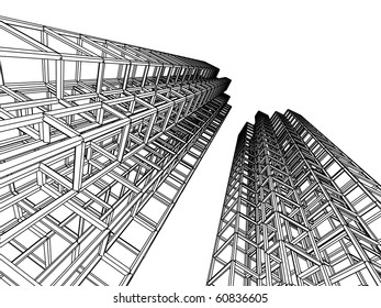 sketch of an abstract architecture