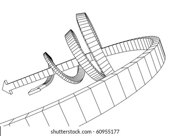 sketch of an abstract architecture