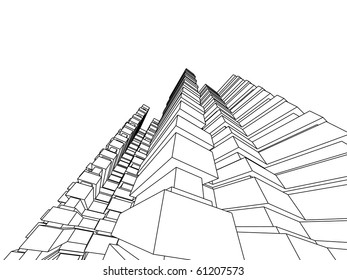 sketch of an abstract architecture