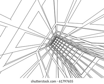 sketch of an abstract architecture