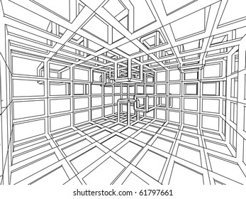 sketch of an abstract architecture