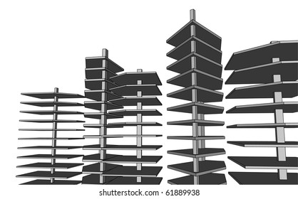 sketch of an abstract architecture