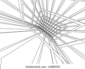 sketch of an abstract architecture