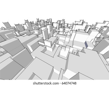 sketch of an abstract architecture