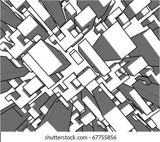 sketch of an abstract architecture