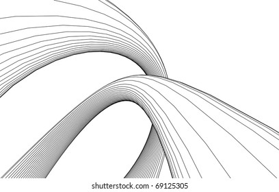 sketch of an abstract architecture