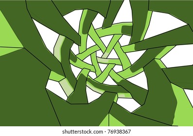 sketch of abstract architecture