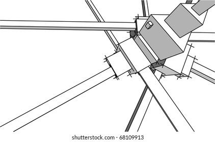 Sketch of an abstract pipeline