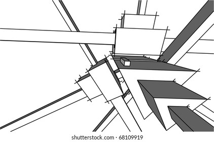 Sketch of an abstract pipeline