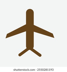 Bosquejo de un avión que dibuja en ilustrador para niños 