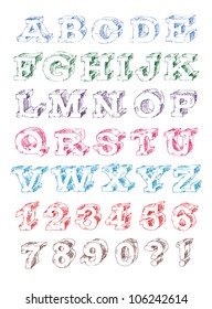 Sketch Alphabet