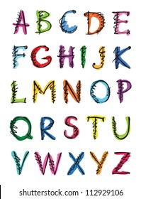 Sketch Alphabet