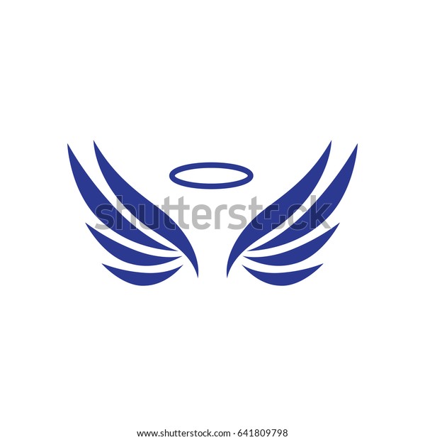 Sketch Angel Wings Wings Icons Set Stock Vector (Royalty Free ...