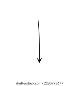 Sketch arrow black line icon. Pictogram for web page, mobile app, promo.
