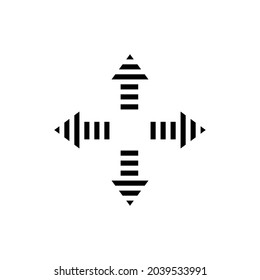 Sketch arrow vector for web design. Forward icon. Cursor arrow icon set. Vector illustration isolated.