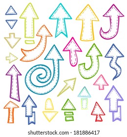 sketch arrows set