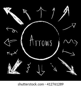 Sketch arrows vector set, Illustration EPS10 great for any use.