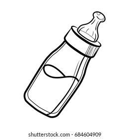 Sketch Baby Bottle