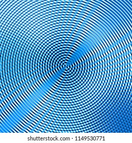 Sketch blue circle or template on halftone light background. Colorful geometric background design. Abstract geometric pattern. Vector blue pattern. Halftone aqua vector texture. 