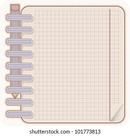 Sketch book and  pencil