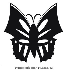 Es un boceto de mariposa, vector, dibujo de color o ilustración. 