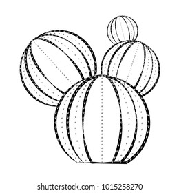Sketch of a cactus