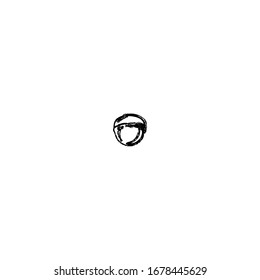 boceto del diseño de la cámara cctv de la pegatina de dibujos animados 