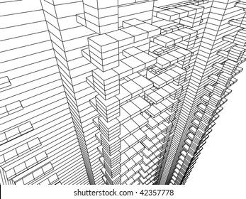 sketch city of the future