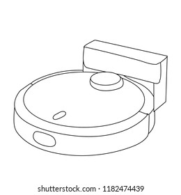 sketch cleaning, robot vacuum cleaner