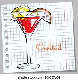 sketch cocktail