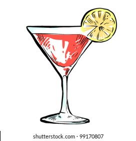 Sketch cocktail