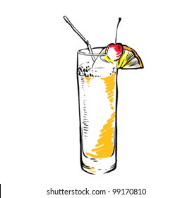 Sketch cocktail