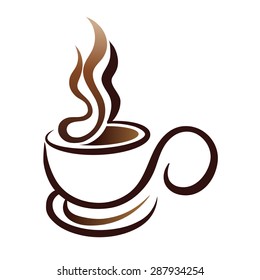  sketch of coffee cup,vector  icon