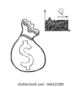 Sketch concept with icon design, vector illustration 10 eps graphic.