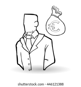 Sketch concept with icon design, vector illustration 10 eps graphic.