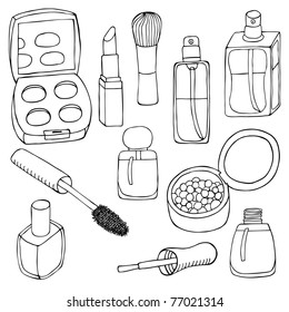 sketch cosmetic set