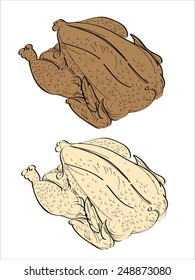 Sketch of Crude Hen