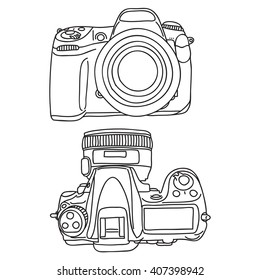 Sketch of digital camera for your design