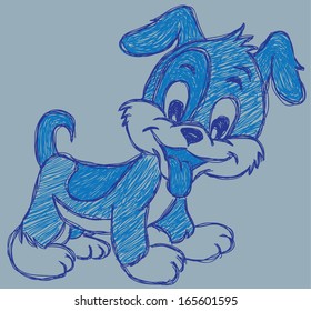 sketch dog