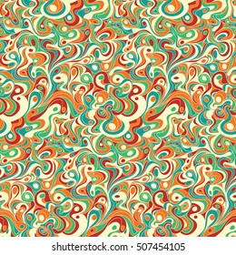 Sketch Doodle Hand Made Repeat Seamless Texture Background Big Pattern