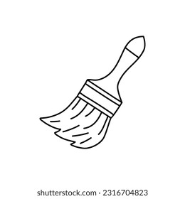 Sketch doodle Paint Brush Vector