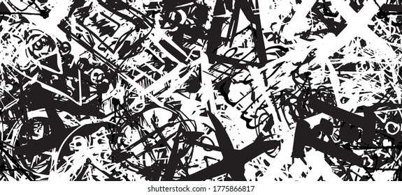 Skizze zeichnet Hintergrundmaterial. Abstraktes Texturmuster